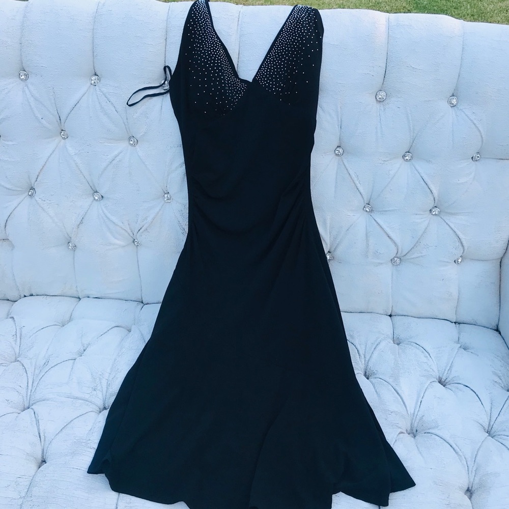 Windsor Black Halter Dress Size Small